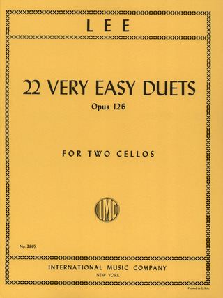 22 Very Easy Duets Op. 126 2Vc