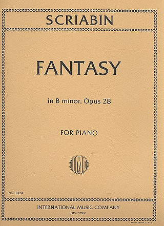 Fantasy Bmin Op. 28 S.Pft