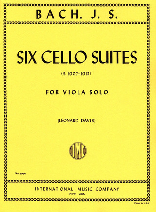 6 Cello Suites S.Vla