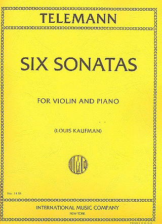 6 Sonatas Vln Pft