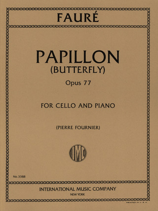 Papillon Op. 77 Vc/Pft