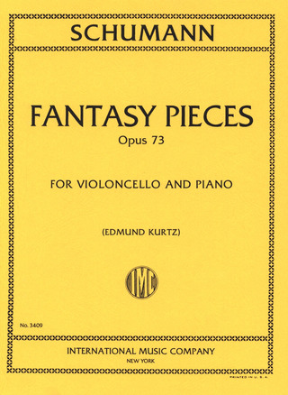 Fantasy Pieces Op. 73 Vc Pft