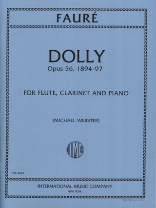 Dolly Suite Op. 56 Fl/Clar/Pft