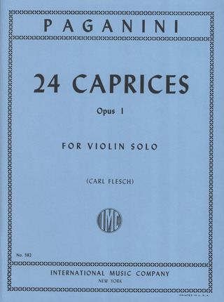 24 Caprices Op. 1