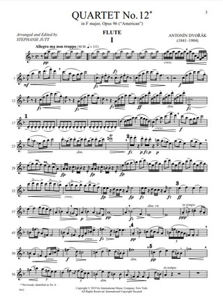 Quartet No. 12 In F Major Op. 96 (DVORAK)