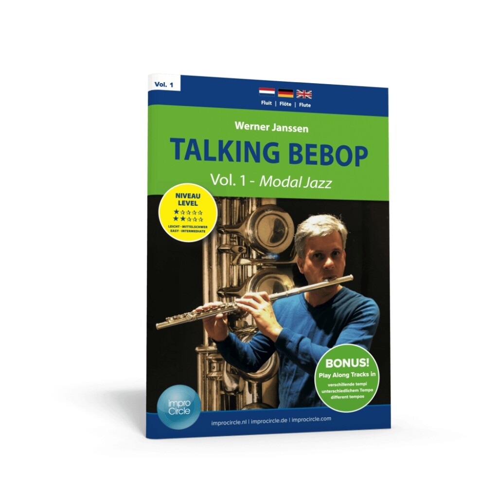 Talking Bebop deel 1 - Modal Jazz - for flute (JANSSEN WERNER)