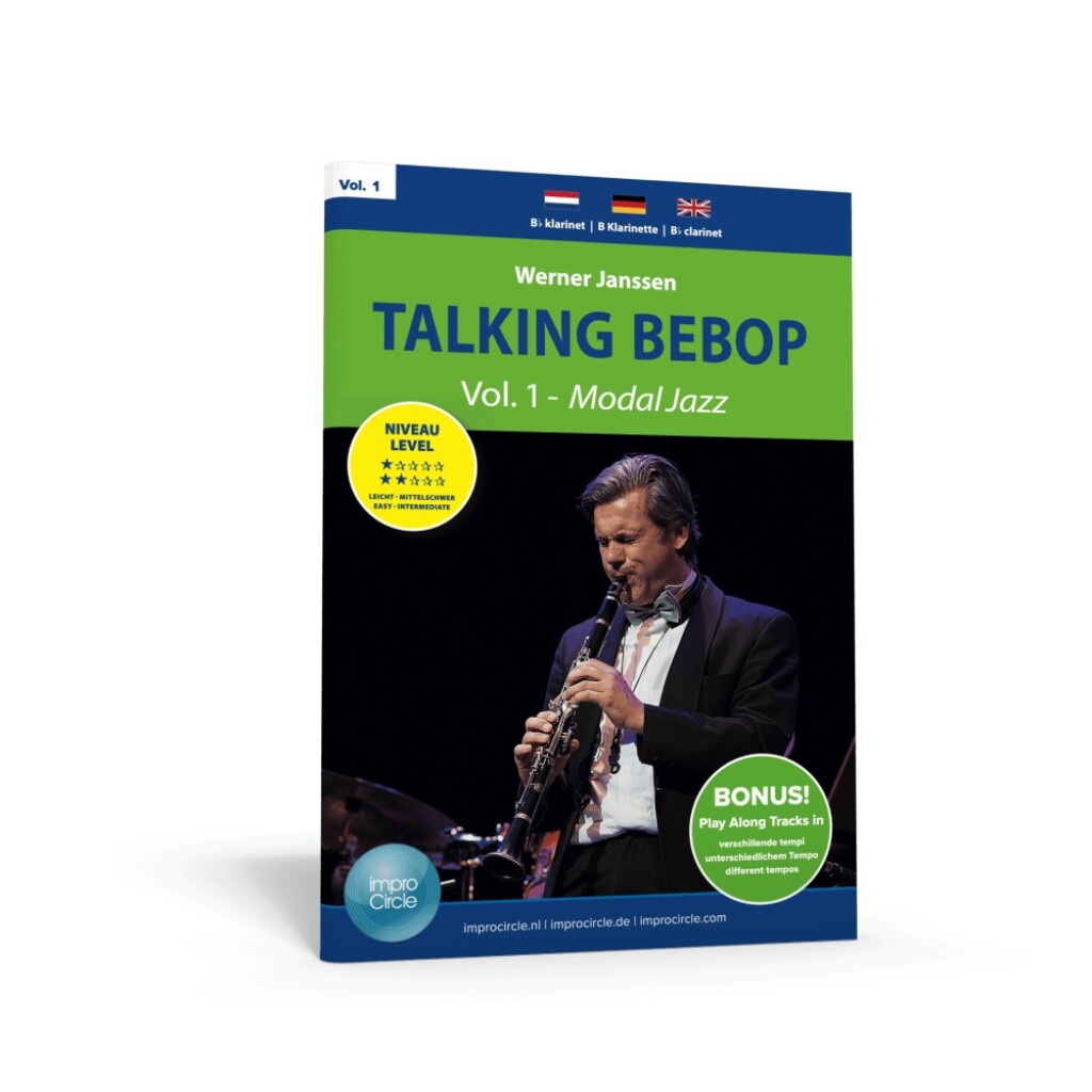 Talking Bebop deel 1 - Modal Jazz - for clarinet (JANSSEN WERNER)