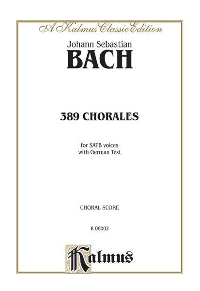 Bach 389 4 Part Chorales V (BACH JOHANN SEBASTIAN)