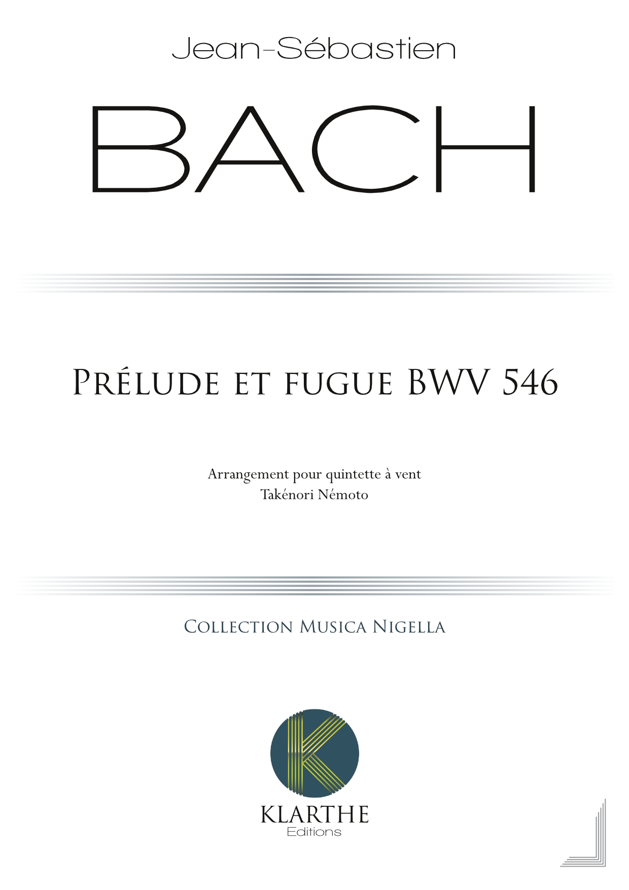 Pr�lude et Fugue BWV 546
 (BACH JOHANN SEBASTIAN)