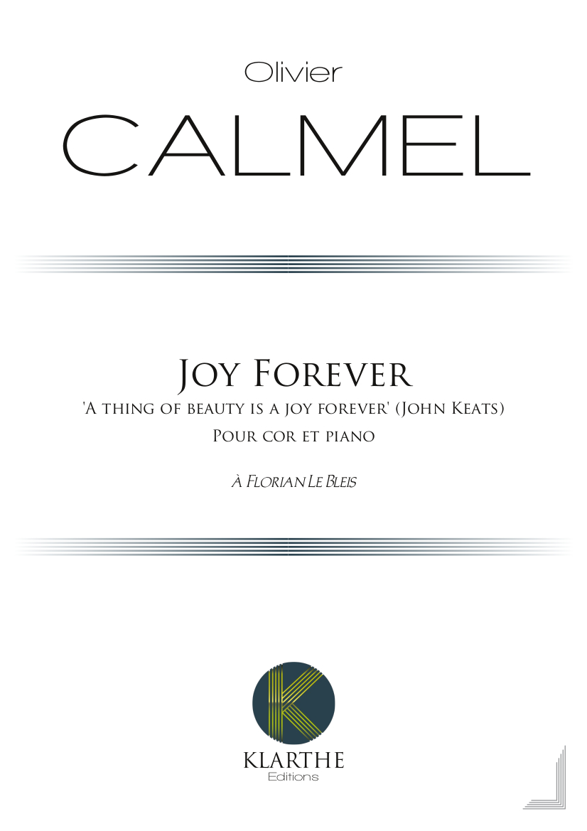 Joy Forever (CALMEL OLIVIER)