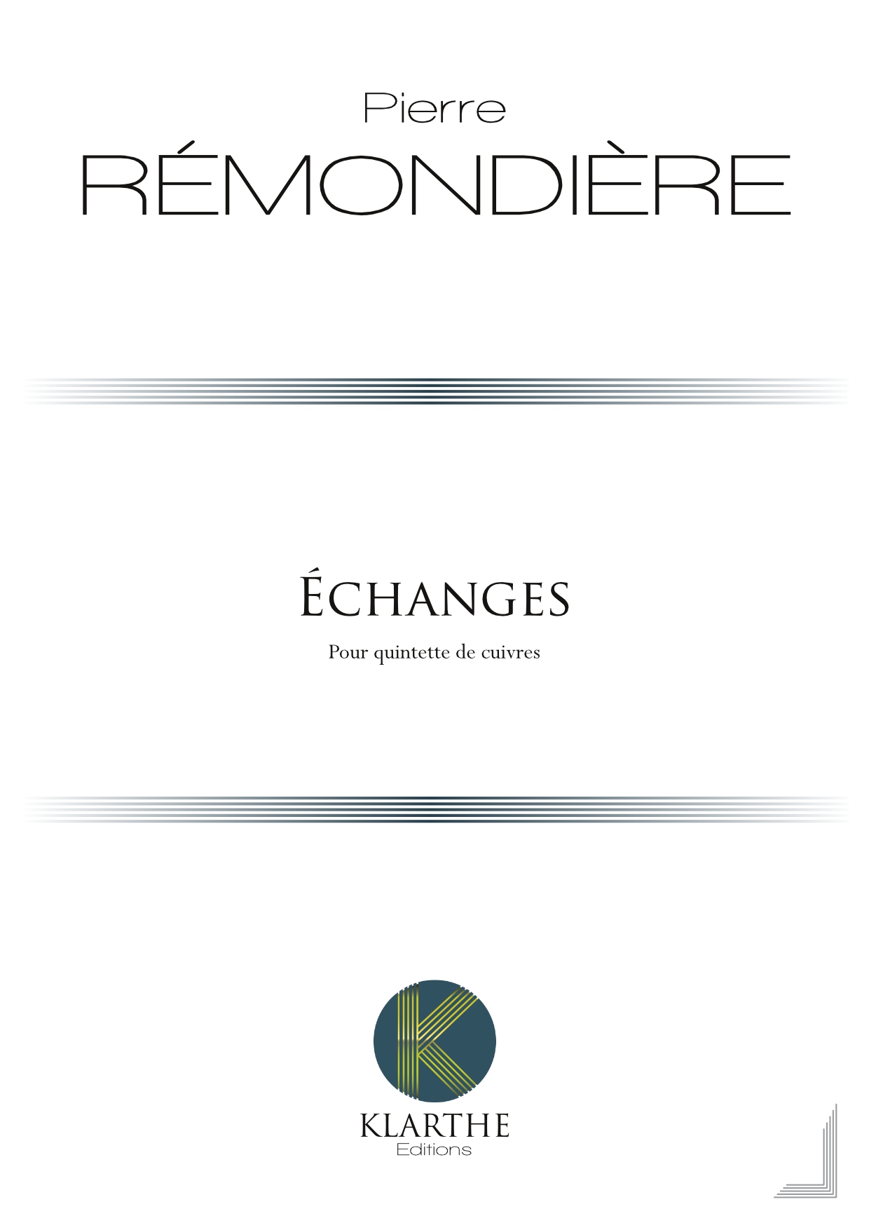 Echanges (REMONDIERE PIERRE)