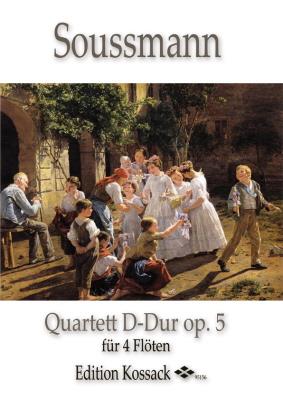 Soussmann: Quartet D-Dur Op. 5 (SOUSSMANN HEINRICH)