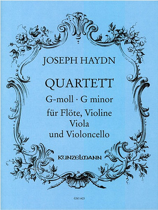 Flûte Quartet In G Minor