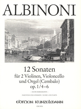 Trio Sonatas Op. 1 Nos.4-6