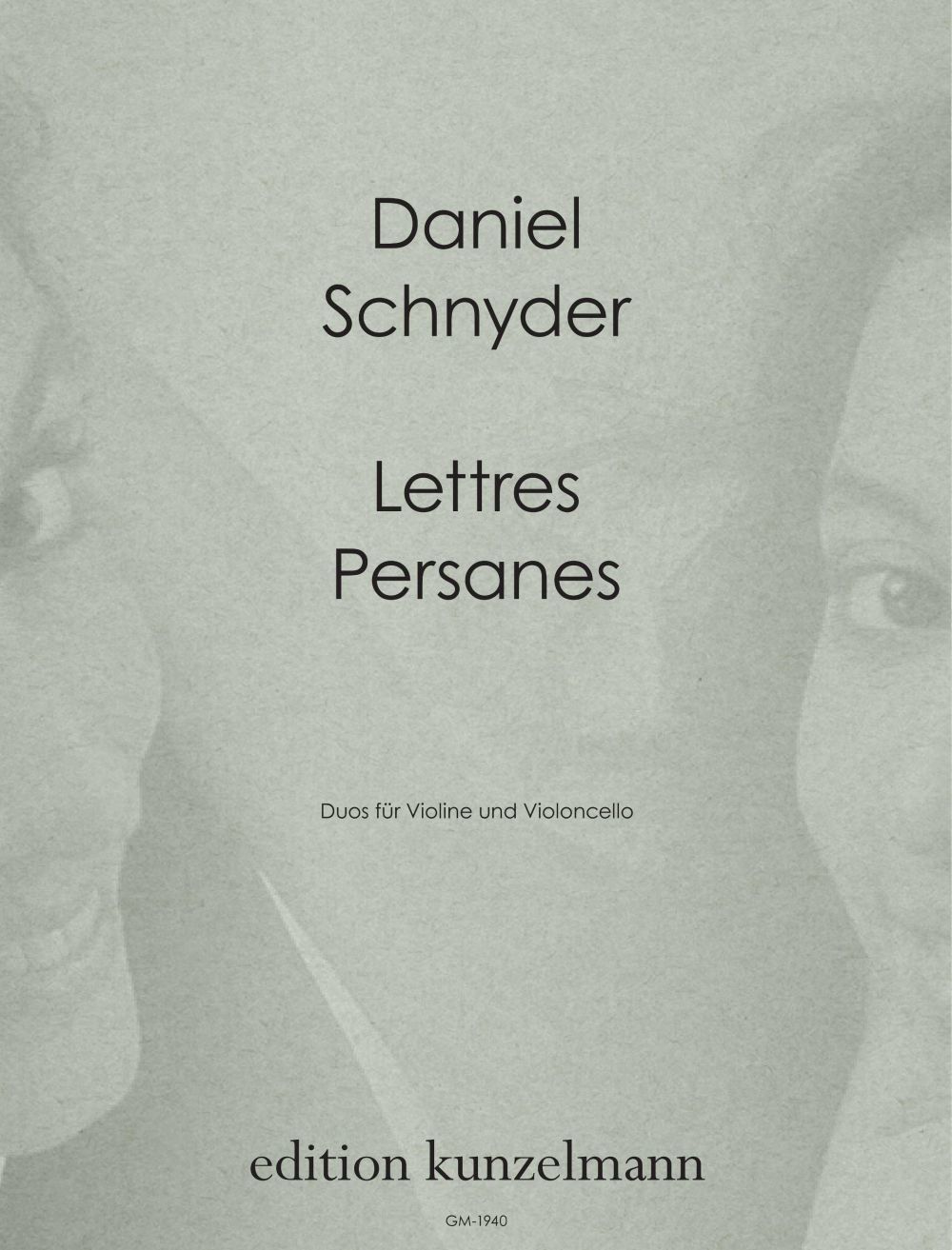 Lettres Persanes (SCHNYDER DANIEL)