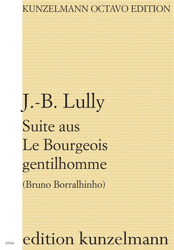 Suite aus Le Bourgeois gentilhomme