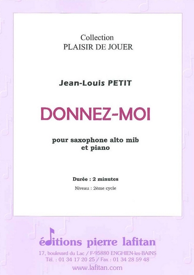 Donnez-Moi (PETIT JEAN-LOUIS)