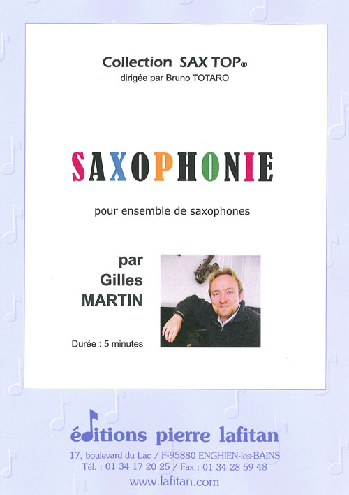 Saxophonie (MARTIN GILLES)