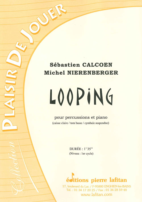 Looping (Caisse Cl. / Tom Basse / Cymb. Susp. Et Piano)
