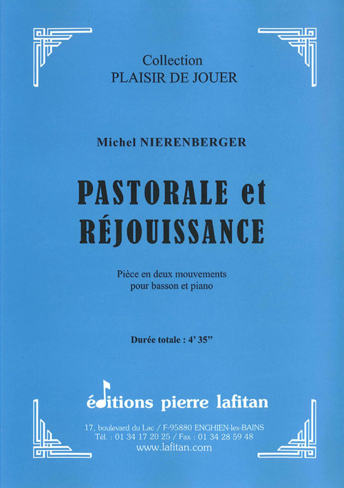 Pastorale Et Réjouissance (NIERENBERGER MICHEL)