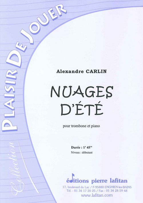Nuages DEté (CARLIN ALEXANDRE)