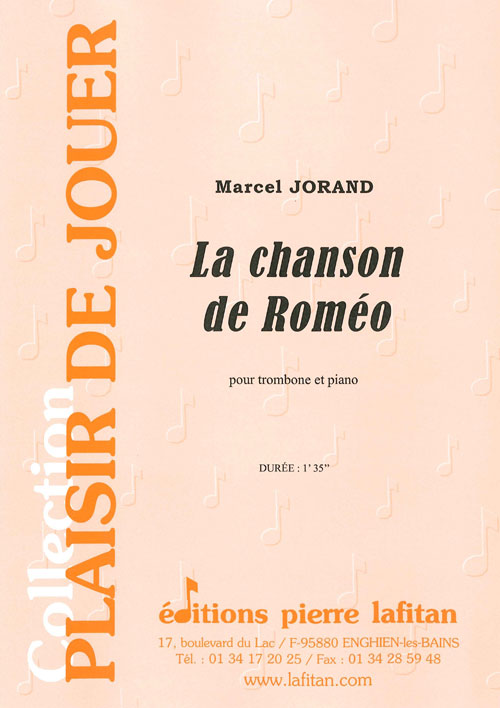 La Chanson De Roméo (JORAND MARCEL)