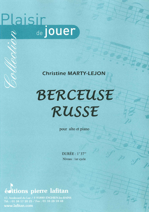 Berceuse Russe (MARTY-LEJON CHRISTINE)
