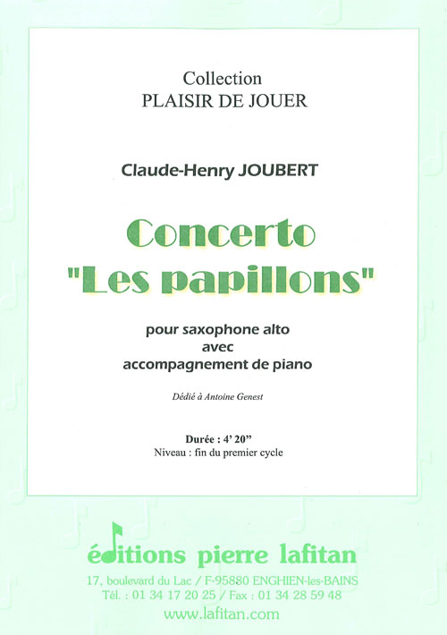 Concerto 'Les Papillons' (JOUBERT CLAUDE-HENRY)