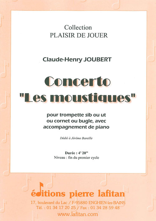 Concerto 'Les Moustiques' (JOUBERT CLAUDE-HENRY)