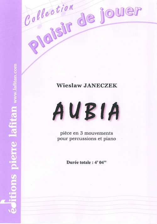 Aubia (Pièce En 3 Mouvements) (JANECZEK WIESLAW)