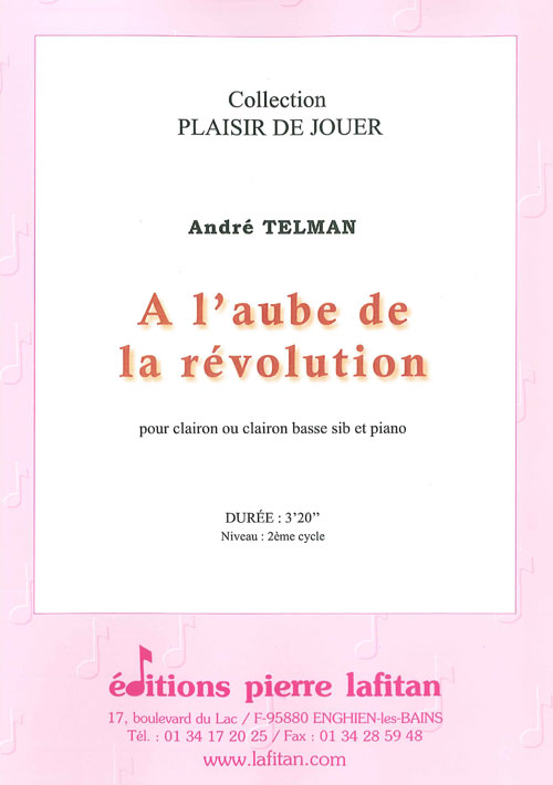 A L’Aube De La Révolution (TELMAN ANDRE)
