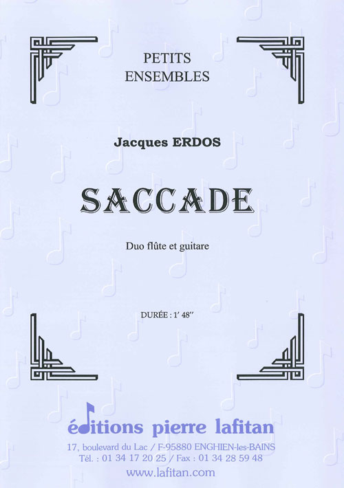 Saccade (ERDOS JACQUES)