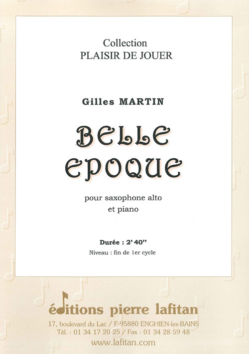 Belle Epoque (MARTIN GILLES)