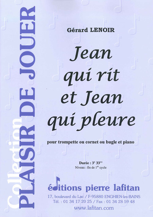 Jean Qui Rit Et Jean Qui Pleure (LENOIR GERARD)