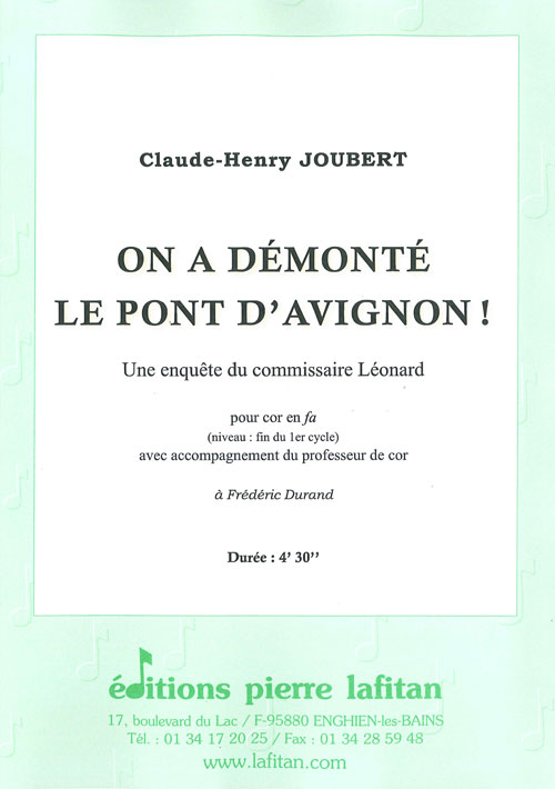 On A Démonté Le Pont DAvignon ! (JOUBERT CLAUDE-HENRY)
