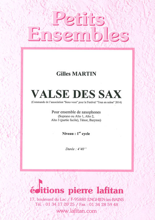 Valse Des Sax (MARTIN GILLES)