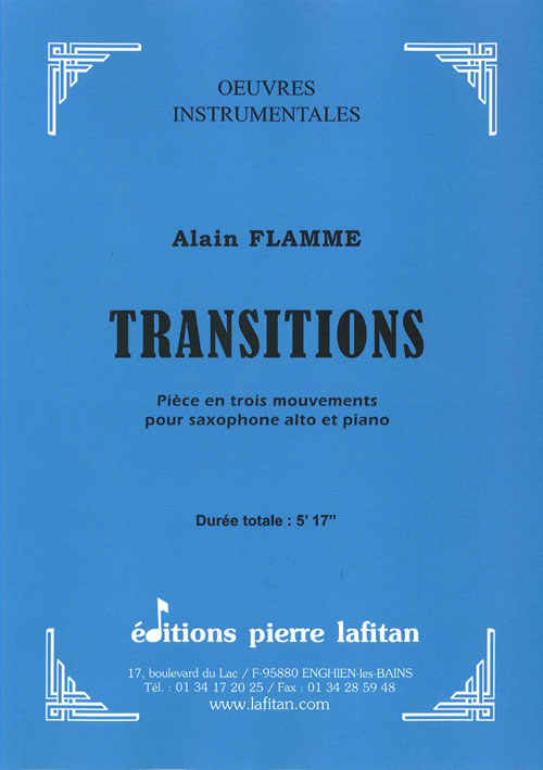 Transitions (Pièce En Trois Mouvements) (FLAMME ALAIN)