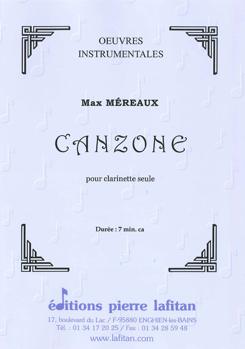 Canzone (MEREAUX MAX)