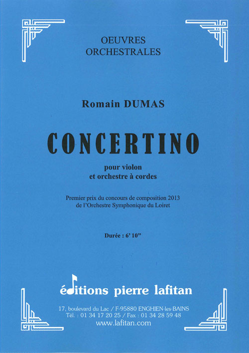 Concertino (DUMAS ROMAIN)