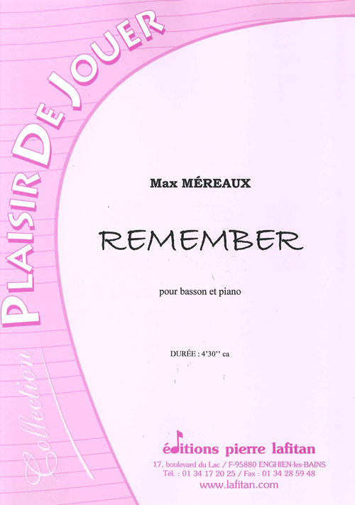 Remember (MEREAUX MAX)