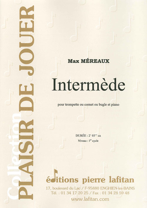 Intermède (MEREAUX MAX)