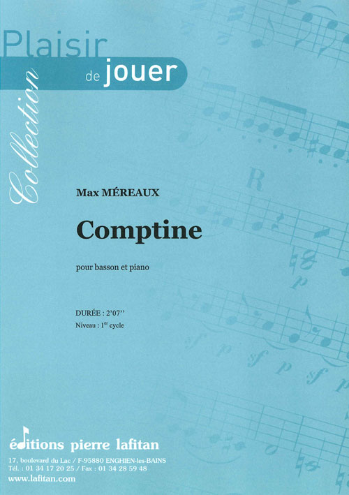 Comptine (MEREAUX MAX)