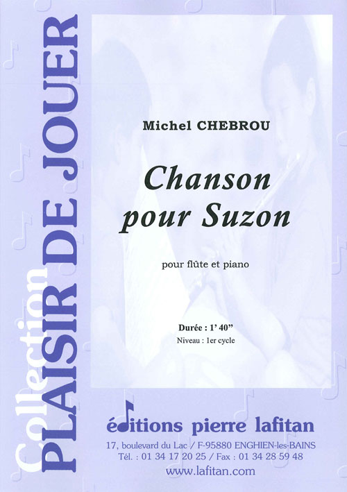 Chanson Pour Suzon (CHEBROU MICHEL)