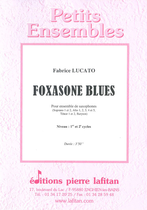 Foxasone Blues (Version Ensemble De Sax) (LUCATO FABRICE)