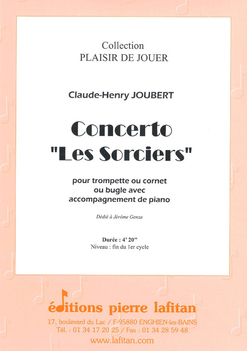Concerto 'Les Sorciers' (JOUBERT CLAUDE-HENRY)