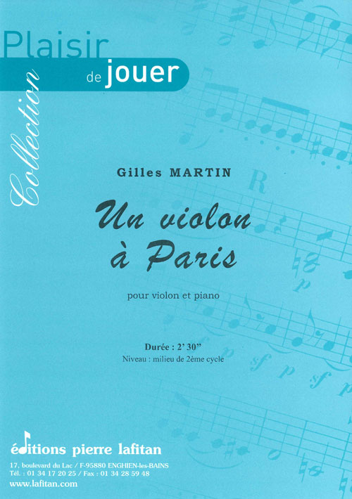 Un Violon A Paris (MARTIN GILLES)
