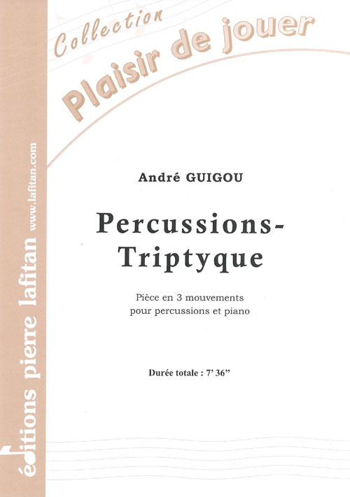 Percussions-Triptyque (Pièce En 3 Mouvements) ….. (GUIGOU ANDRE)