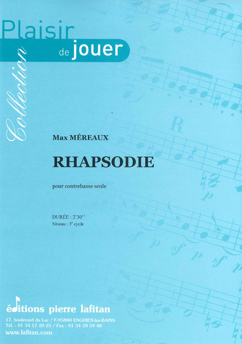 Rhapsodie (MEREAUX MAX)