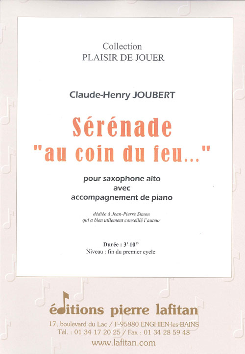 Sérénade 'Au Coin Du Feu…' (JOUBERT CLAUDE-HENRY)