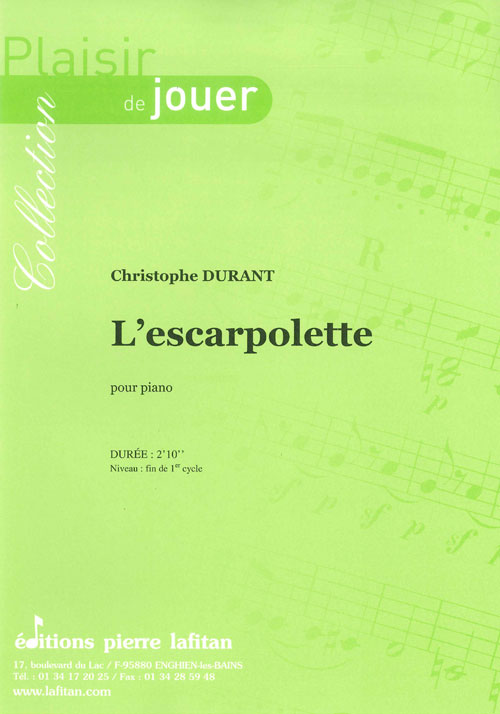 L'Escarpolette (DURANT CHRISTOPHE)